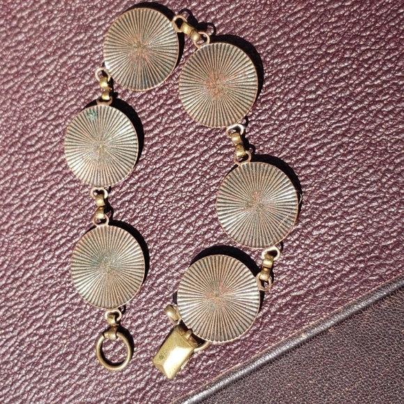 Vintage Copper Good Luck Bracelet - Picture 3 of 4